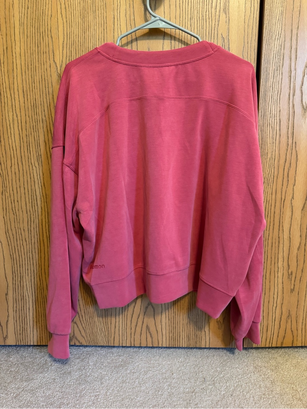 Lululemon Perfectly Oversized Cropped Crew *Softstreme - Picture 2 of 4
